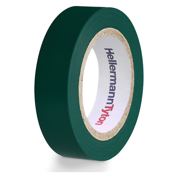 HellermannTyton PVC Isolierband grün Flex 15-GN15x10m